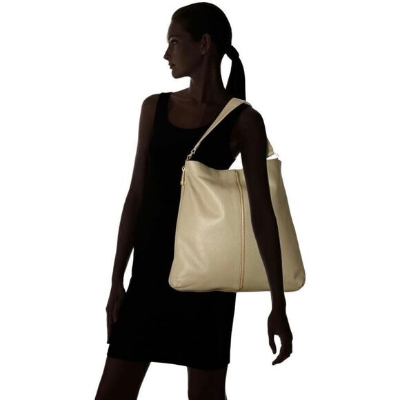 Kelsi Dagger McKenzie Sage Hobo Pebble Leather Shoulder Tote Bag Green NEW* - Picture 4 of 16